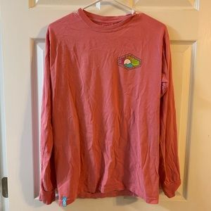 Distressed travel long sleeve tee - Hume Lake, CA